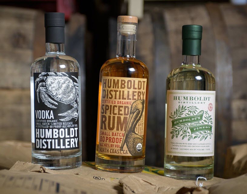 Humboldt Distillery - Organic Vodka, Spiced Rum and Hemp Vodka Spirits