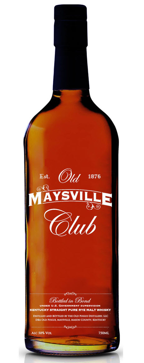 Old Pogue Distillery - Old Maysville Club Kentucky Straight Pure Rye Malt Whiskey