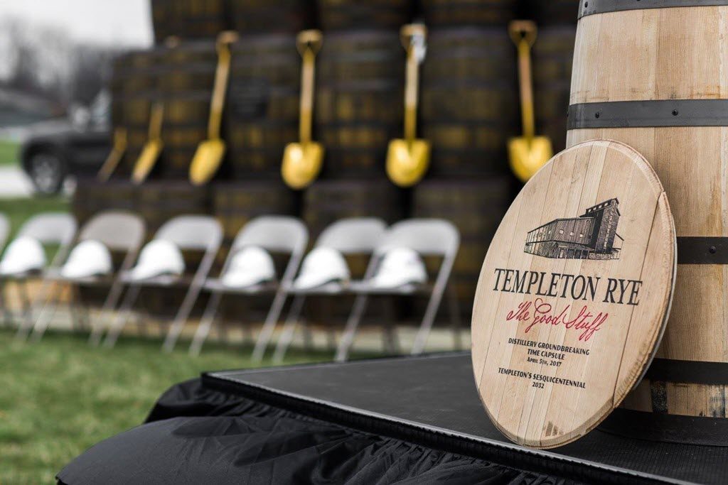 7 Templeton Rye Distillery - Groundbreaking Shovels