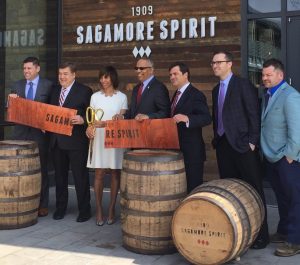 Sagamore Spirit Distillery - Ribbon Cutting with Distillery Co-Founder Bill McDermond and President Brian Treacy