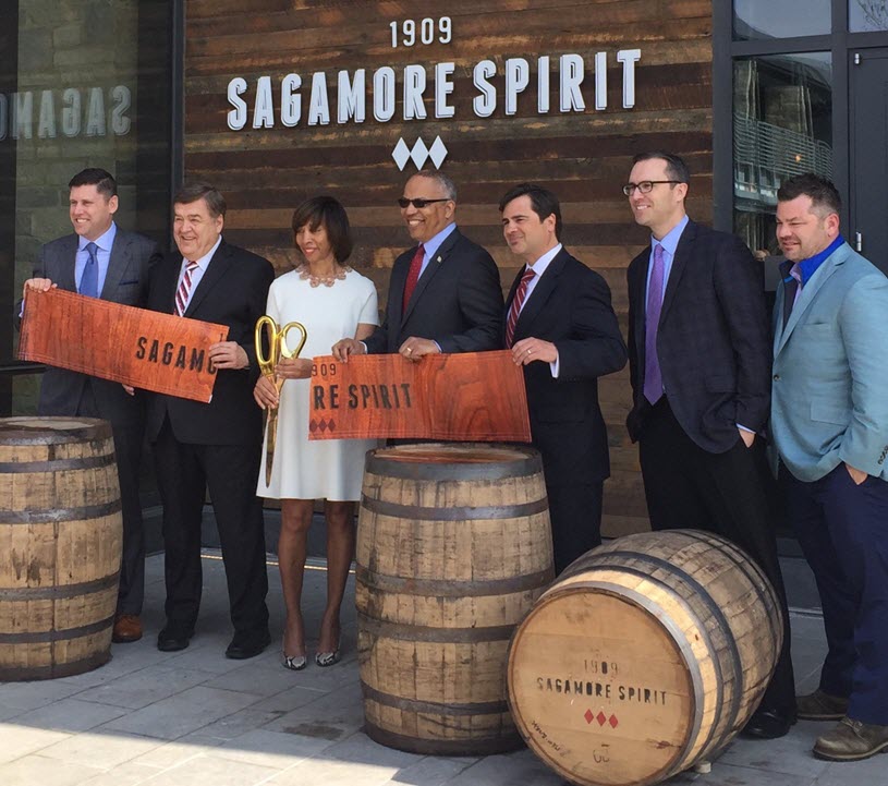 Sagamore Spirit Distillery - Ribbon Cutting with Distillery Co-Founder Bill McDermond and President Brian Treacy