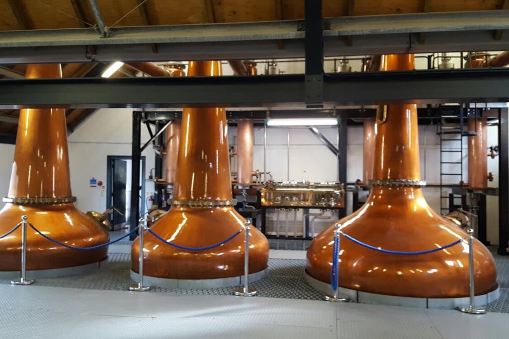 Isle of Arran Distillery - Four New Stills
