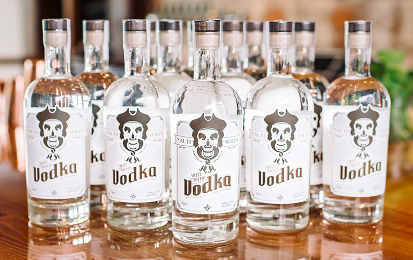 Nauti Spirits Distillery - Nauti Spirits Sweet Potato Vodka Bottles