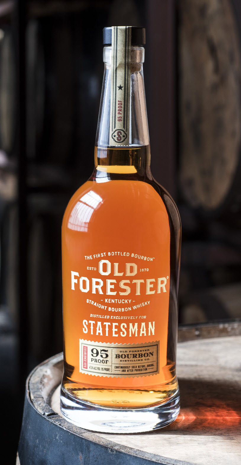 Old Forester Kentucky Straight Bourbon Whiskey - Statesman, Whiskey Row Series Bourbon