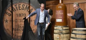 Old Forester - Statesman Barrel Head and Bottle Reveal