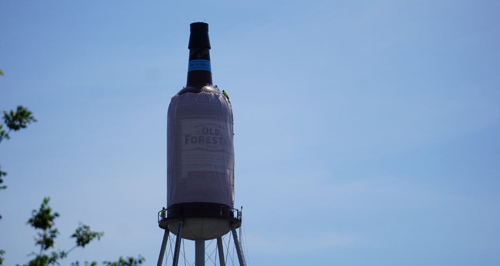 Old Forester - Water Tower Reveal 2