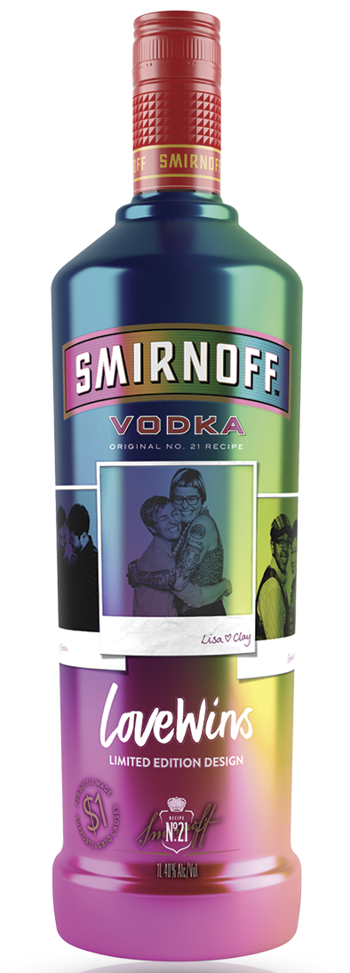Smirnoff Vodka - Love Wins Bottle