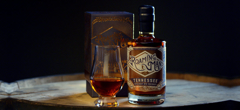 Sugarlands Distilling - Roaming Man Tennessee Straight Rye Whiskey, Cask Strength