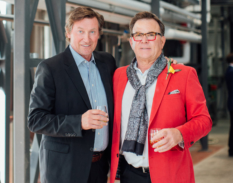 Wayne Gretzky Estates Winery & Distillery - Wayne Gretzky and Andrew Peller