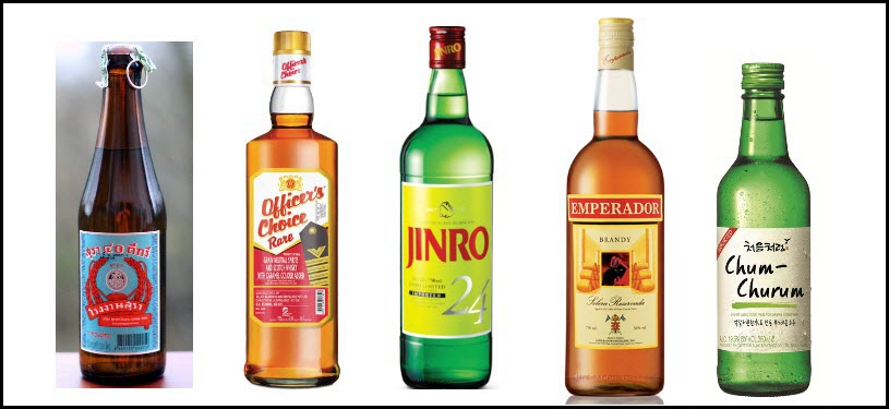 IWSR 2017 Top 100 International Alcohol Beverages