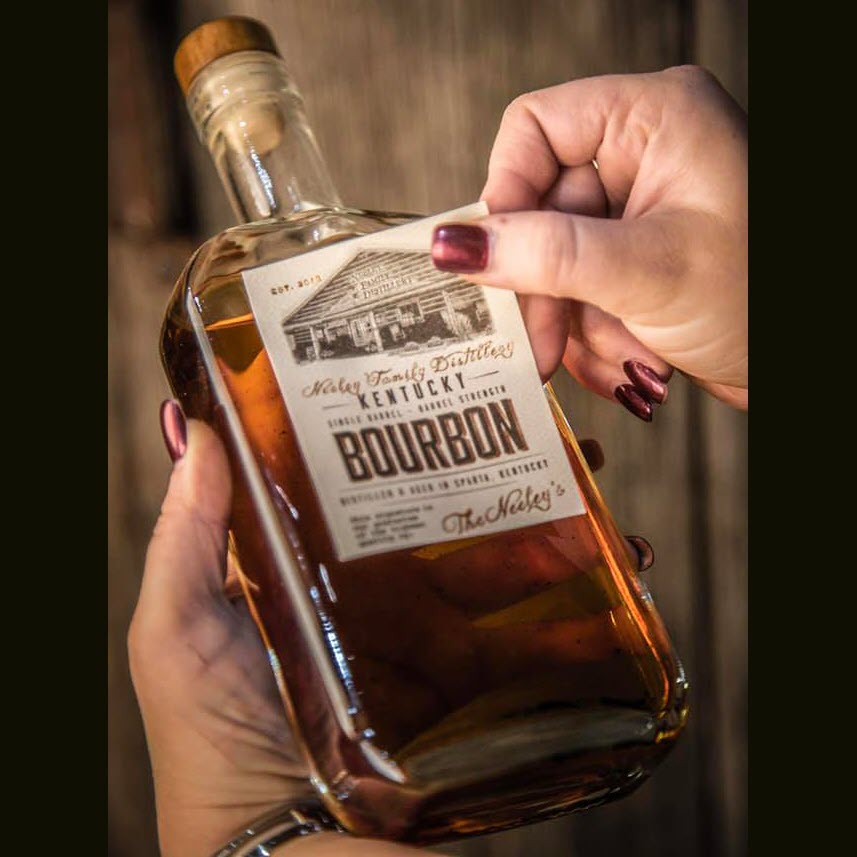 Neeley Family Distillery - Kentucky Bourbon Whiskey, Single Barrel, Cask Strength, Hand Labeled