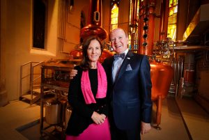 Pearse Lyons Distillery - Founders Dr. Pearse Lyons and Deirdre Lyons
