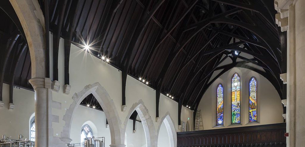 Pearse Lyons Distillery - TOTP Architects, Stained Glass