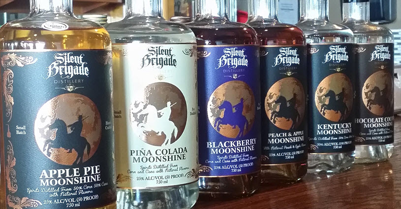 Silent Brigade Distillery - Moonshine Spirits
