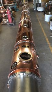 Old Forester Distillery - Vendome Copper & Brass Works Column Still