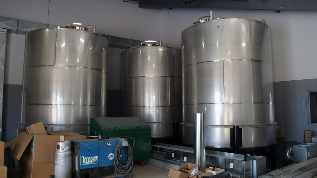 Lux Row Distillers - 3 7,050 Gallon Blending Tanks for Barreling