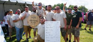 Kentucky Bourbon Festival - Barrel Relay, 1st Place Men's Team Winners, Buffalo Trace Distillery