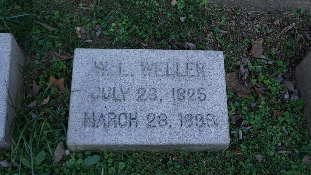 Cave Hill Cemetery - William Larue W.L. Weller 1825-1899