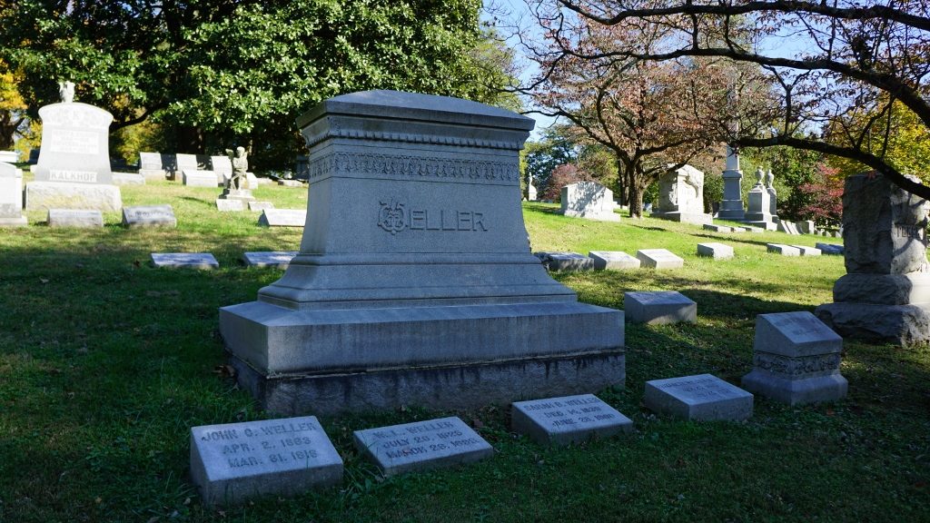 Cave Hill Cemetery - William Larue W.L. Weller 1825-1899