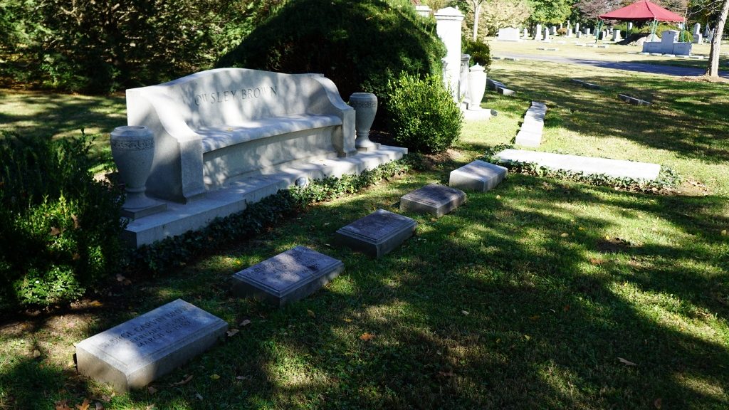 Cave Hill Cemetery - Owsley Brown 1879-1952 Family