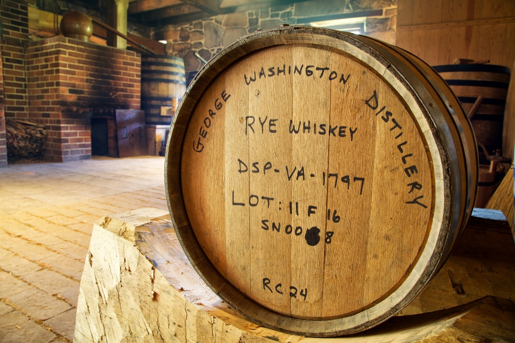 George Washington's Distillery - Rye Whiskey Barrel