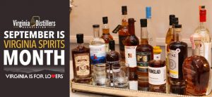 Virginia Distillers Association - 2017 Virginia Spirits Month Increases Craft Spirits Sales 70%