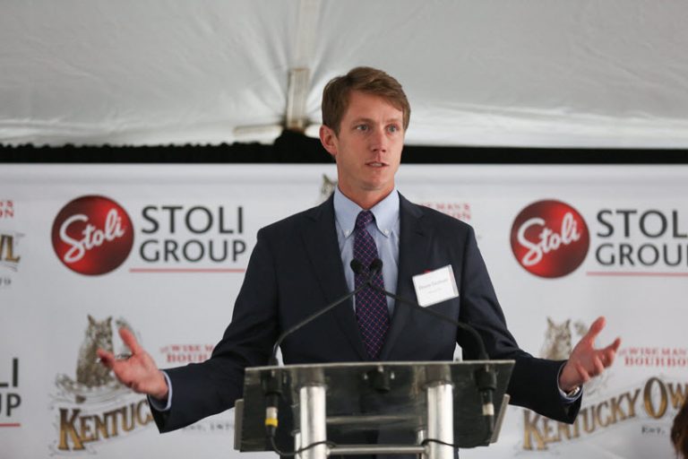 Kentucky Owl Bourbon 5th Generation Distiller Dixon Dedman at Opening