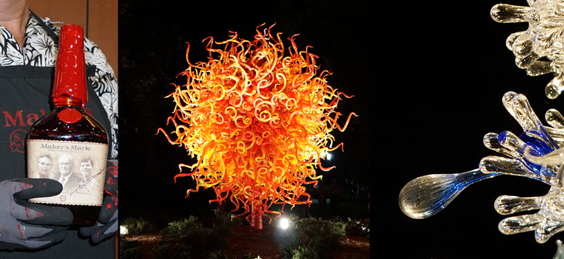 Maker's Mark Distillery - Chihuly Nights Exhibition