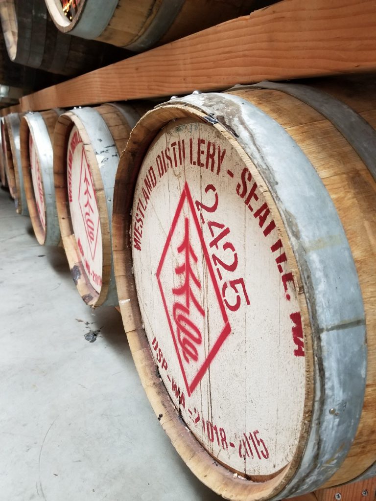 Westland Distillery - Aging Barrels