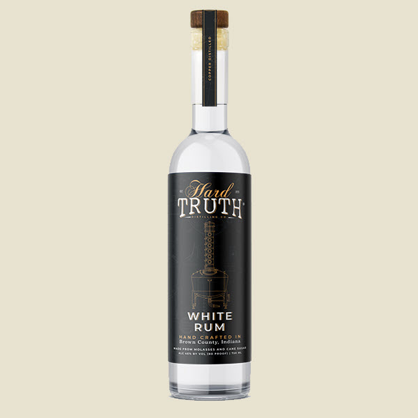 Hard Truth Distilling Co. - Hard Truth White Rum Bottle