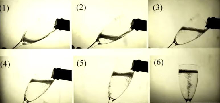How to Pour Champagne