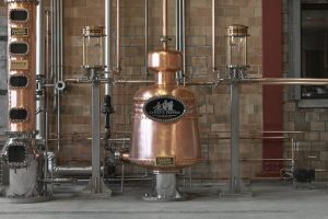 James E. Pepper Distillery - Vendome Copper & Brass Works Column Still and Thumper