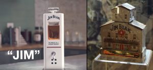 Jim Beam Distillery - JIM the High Tech Bourbon Decanter