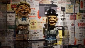 Jim Beam Distillery - Mortimer Snerd and Charlie McCarthy Bourbon Decanters