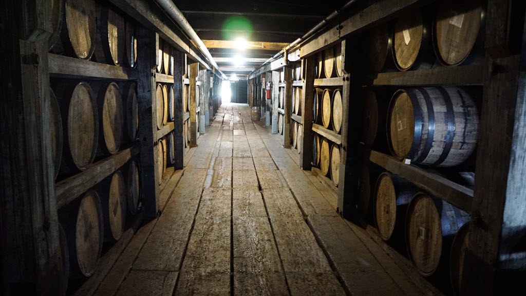 Buffalo Trace Distillery - Warehouse C, Barrels Aging