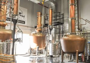 Dogfish Head Distilling - Two 500 Gallon Stills and One 250 Gallon Vodka Still by Vendome Copper & Brass Works
