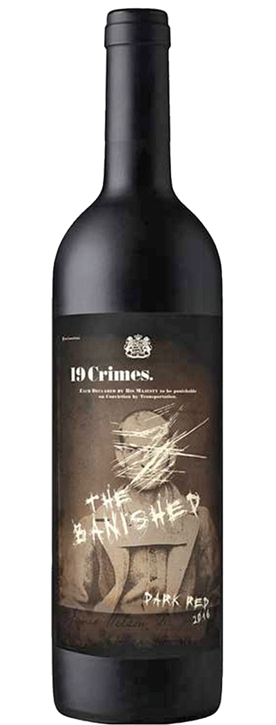 19 Crimes - The Banished Bottle, Dark Red