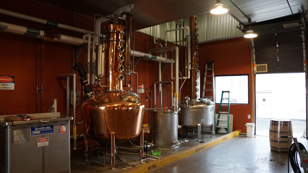 Moonshine Universtiy - My Craft Distillery, Time to Distill the Mash in the 250 Gallon Vendome Copper & Brass Works still