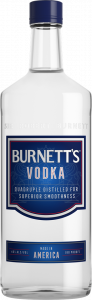 Burnett's Vodka - 80 Proof, Bottle & Label Redesign