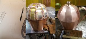 Handmade Copper Yeast Jug