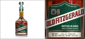 Heaven Hill Distillery - Old Fitzgerald 11 Year Old Bottled in Bond Kentucky Straight Bourbon Whiskey Bottle