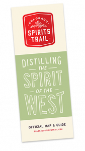 Colorado Distillers Guild - Colorado Spirits Trail Map Cover Image