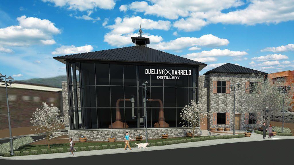 Dueling Barrels Brewing and Distilling Company - Rendering