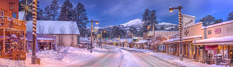 Glencoe Distillery - Midtown Ruidoso in Winter