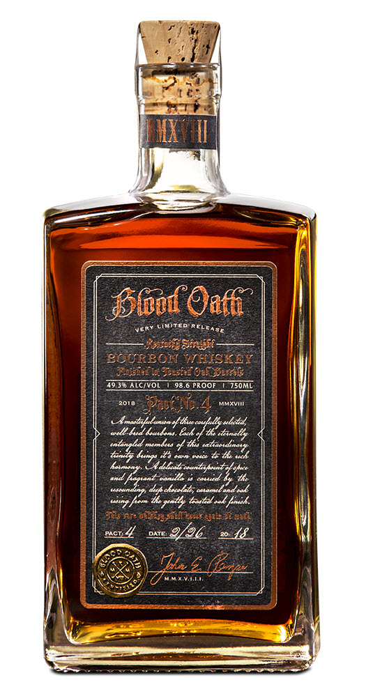 Lux Row Distillers - Blood Oath Kentucky Straight Bourbon Whiskey Pact No. 4