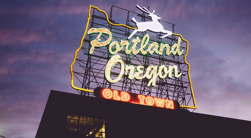 Portland, Oregon - Old Town