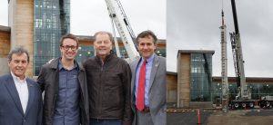 Bardstown Bourbon Company - Bardstown Mayor Dick Heaton, BBC President David Mandrell, County Judget Executive and Chad Politician, Cover