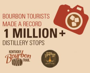 Kentucky Distillers' Association - Bourbon without Borders, 1 million visits
