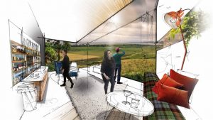 Diageo Ultimate Distillery Visitor Experience - Clynelish, Artist Impression