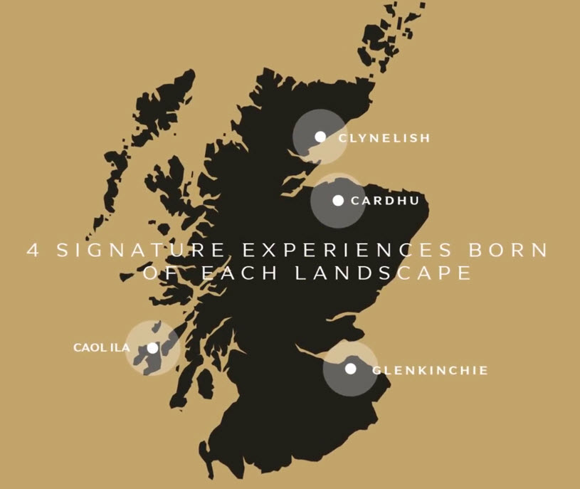 Diageo Ultimate Distillery Visitor Experience - The Four Pillars